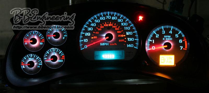 Impala Gauges